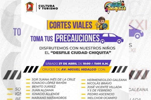Habrá cortes viales en Toluca por el "Día del Niño"